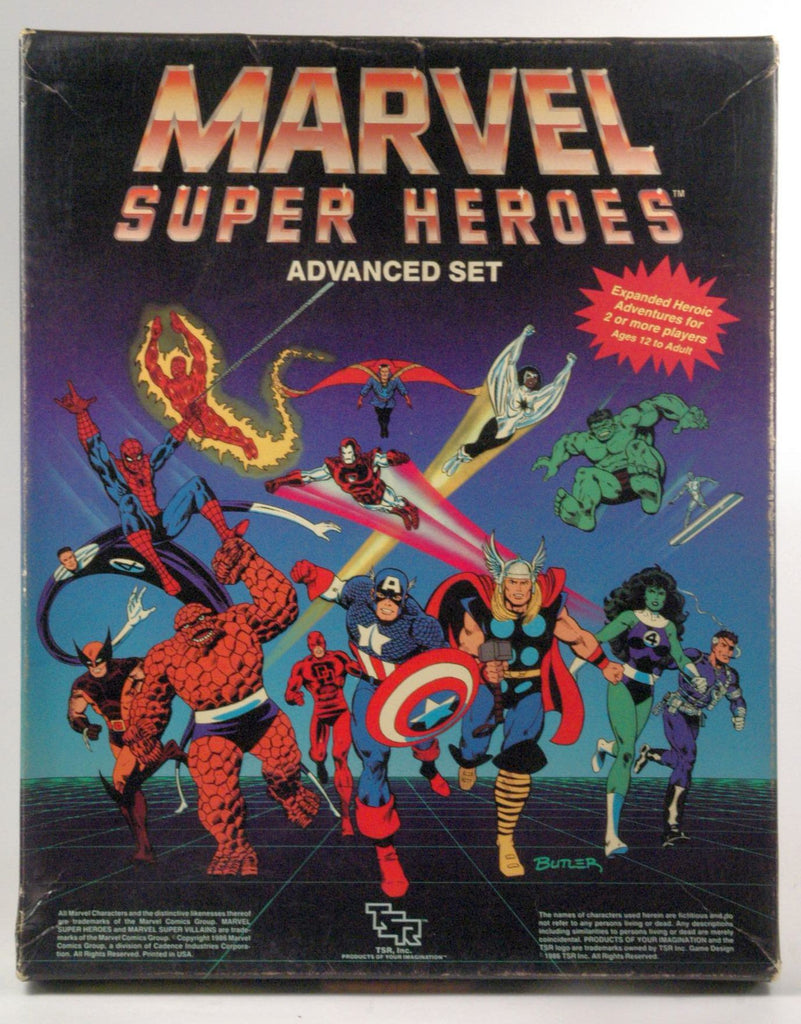 Marvel Super Heroes: Advanced Set [BOX SET], by Grubb, Jeff  