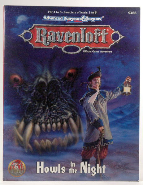 Howls in the Night (AD&D 2nd Ed Fantasy Roleplaying, Ravenloft Adventure), by McComb, Colin  