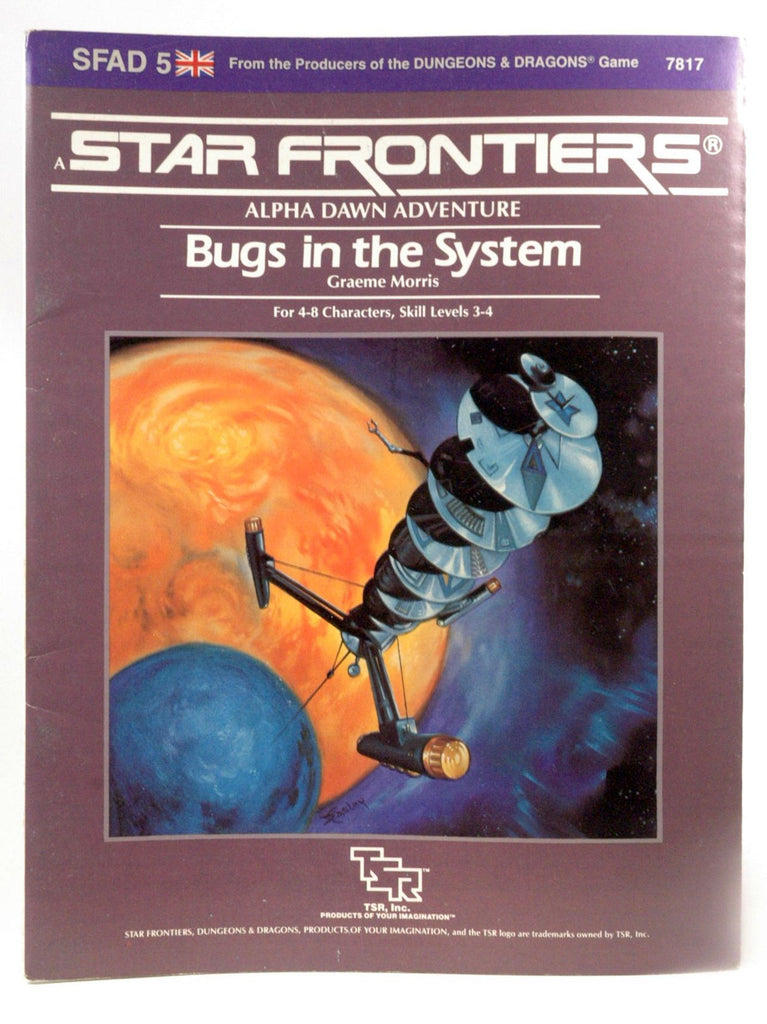 Bugs in the System (Star Frontiers module SFAD5), by Morris, Graeme  
