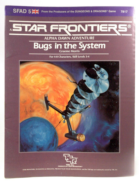 Bugs in the System (Star Frontiers module SFAD5), by Morris, Graeme  