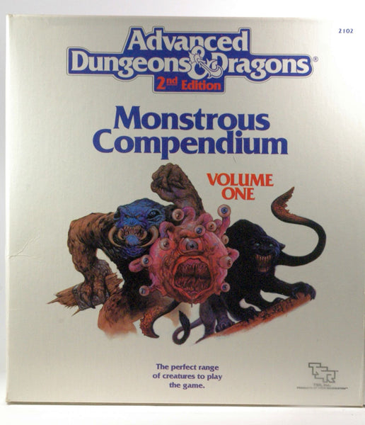 Advanced Dungeons and Dragons, Vol. 1: Monstrous Compendium, by   