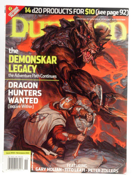 Dungeon Magazine 104, by   