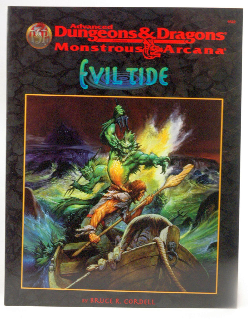 Evil Tide (Advanced Dungeons & Dragons/Monstrous Arcana Accessory), by Cordell, Bruce R.  