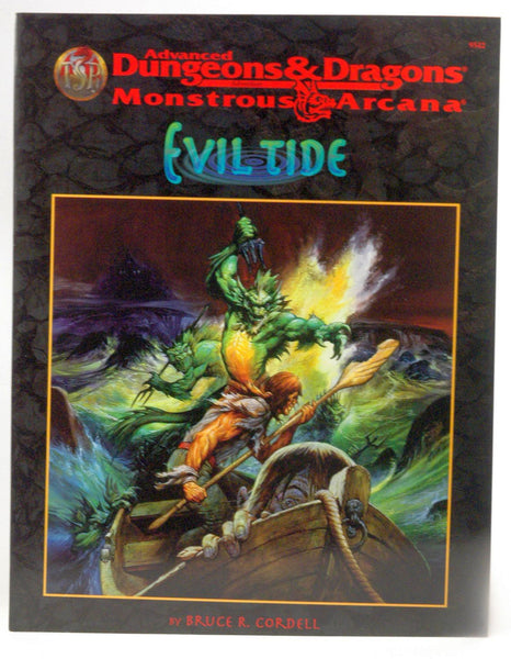 Evil Tide (Advanced Dungeons & Dragons/Monstrous Arcana Accessory), by Cordell, Bruce R.  