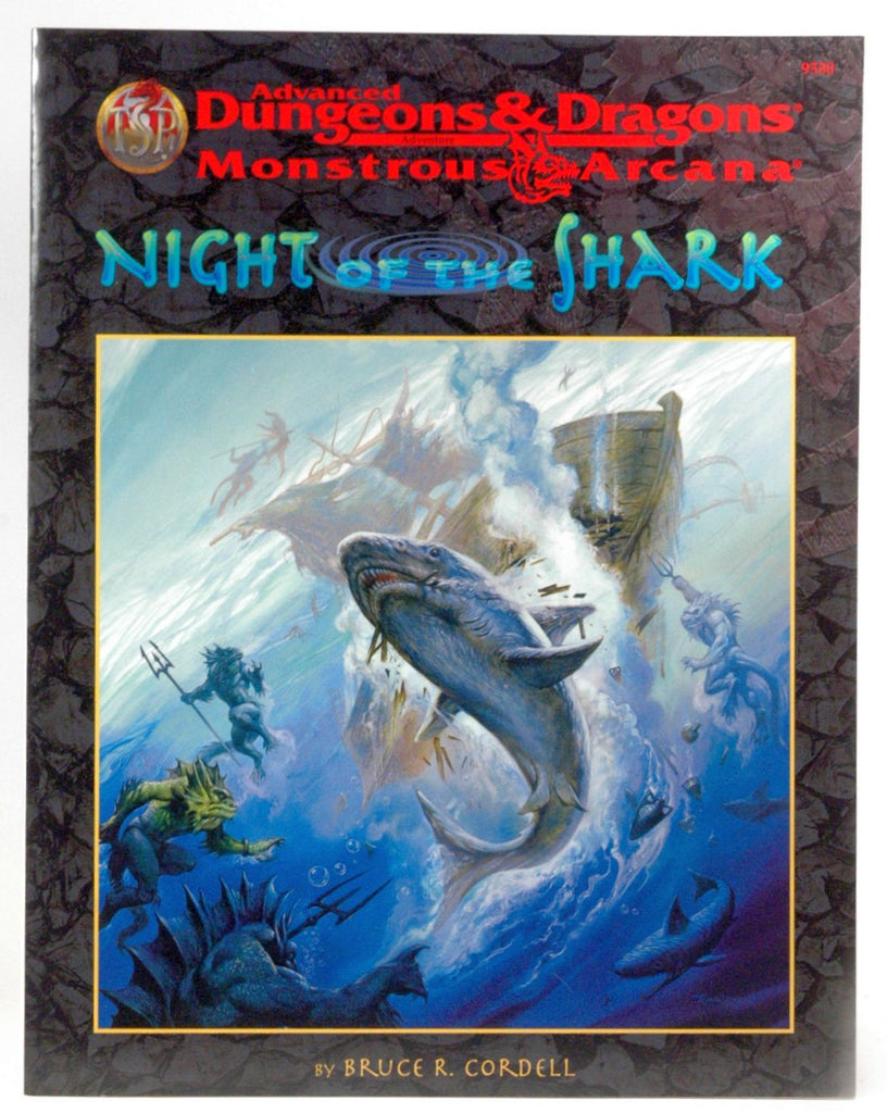 Night of the Shark (AD&D Fantasy Roleplaying, Monstrous Arcana Series), by Bruce Cordell  