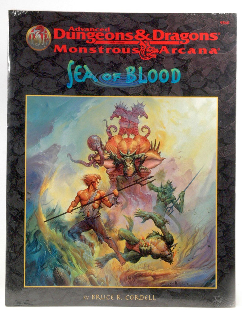 Sea of Blood (Advanced Dungeons & Dragons/Monstrous Arcana Accessory), by Cordell, Bruce R.  