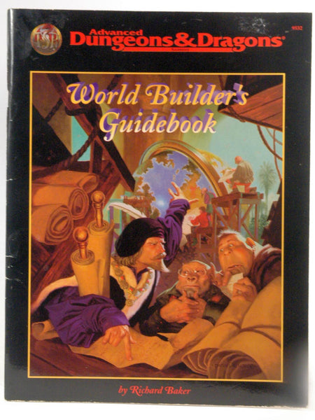 World Builder's Guidebook (Advanced Dungeons & Dragons), by Baker, Richard L.  