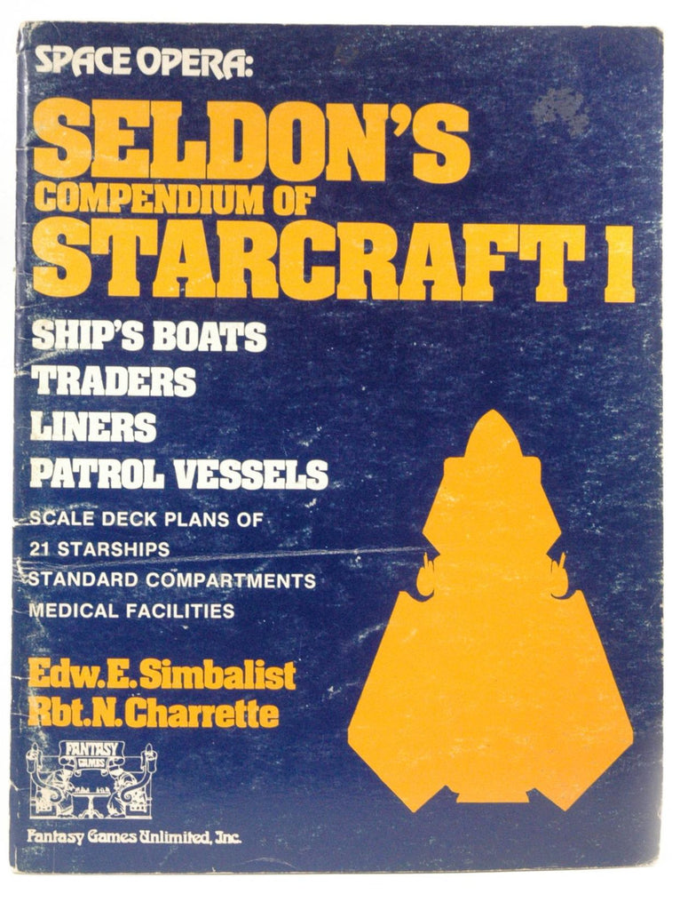 Seldon's Compendium of Star Craft 1 (Space Opera RPG), by   