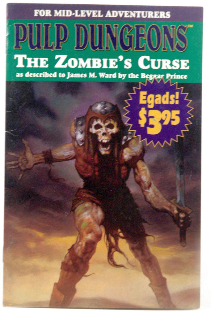 Pulp Dungeons: Zombie's Curse (Series 3: The Guardians of the Knives, Adventure 2), by   