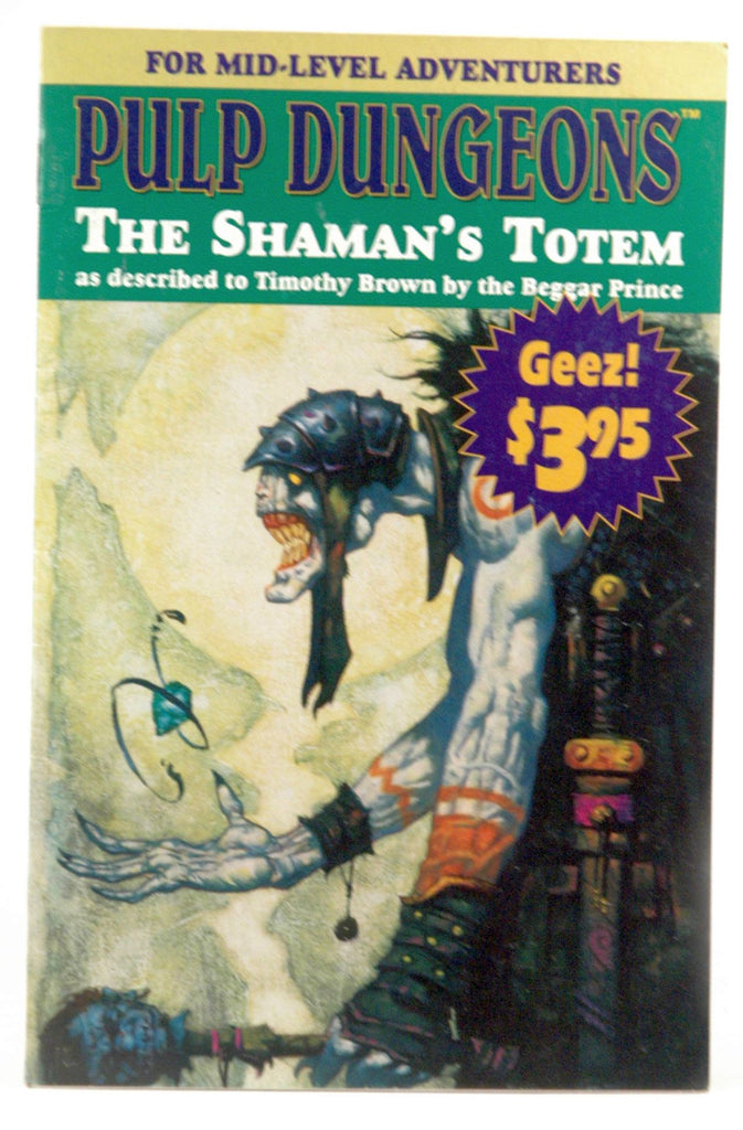 Pulp Dungeons Adventure 3 (The Shaman's Totem, Series: The Guardians of the Knives), by   