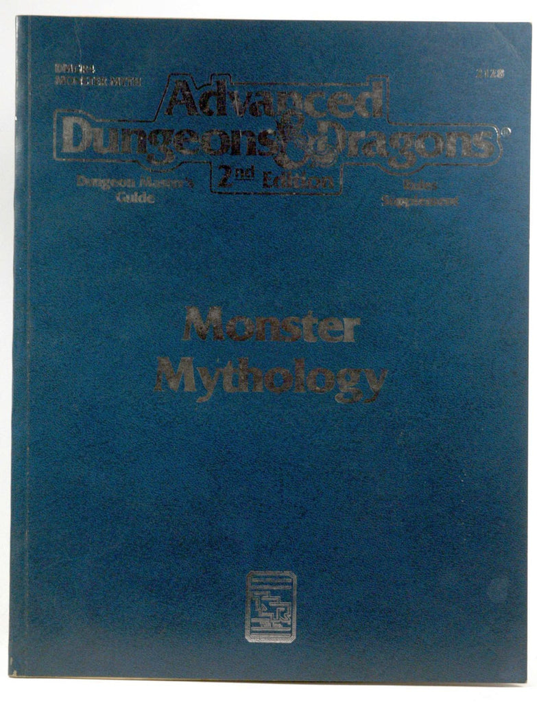 Monster Mythology (Advanced Dungeons & Dragons: Dungeon Master's Guide Rules Supplement/2128/Dm5r4), by Carl Sargent  