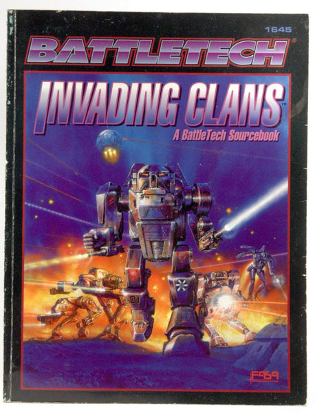 Invading Clans: A Battletech Sourcebook, by FASA Corporation  