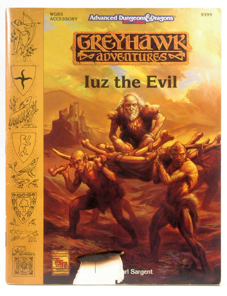 Iuz the Evil (AD&D/Greyhawk Module WGR5), by Sargent, Carl  