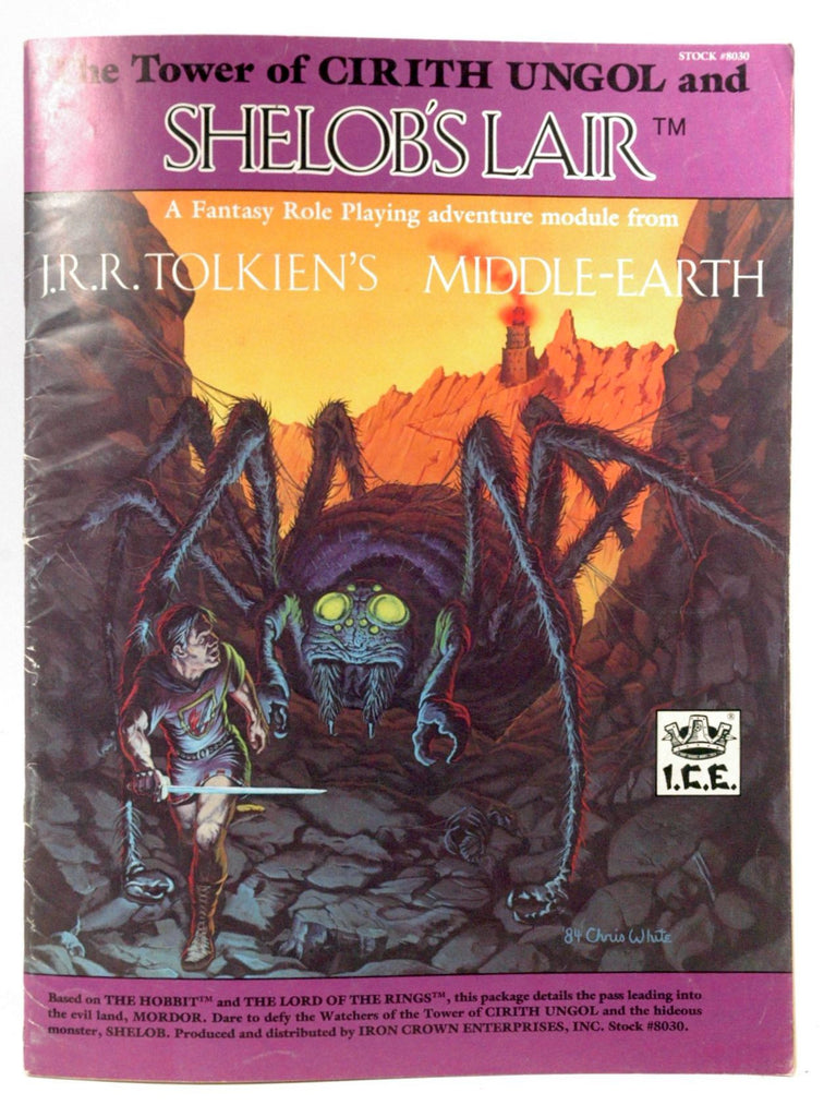 Tower of Cirith Ungol and Shelob's Lair (Middle Earth Role Playing/MERP), by Willner, Carl  