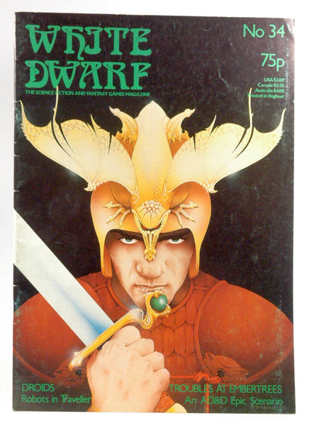 White Dwarf # 34 The Science Fiction and Fantasy Games Magazine, by   