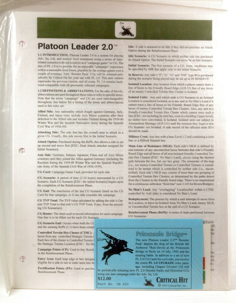 Platooon Leader 2.0, by   