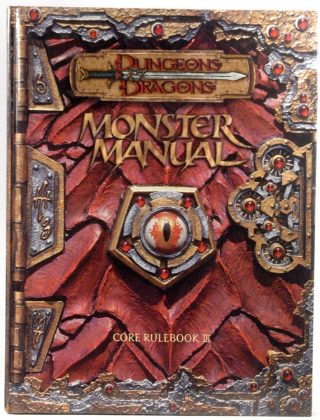 Monster Manual: Core Rulebook III (Dungeons & Dragons), by Skip Williams, Jonathan Tweet, Monte Cook  