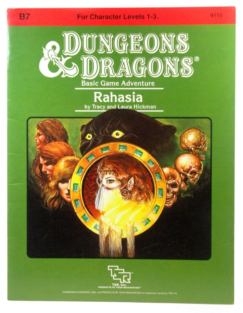 Rahasia (Dungeons & Dragons module B7), by Laura Hickman, Hickman, Tracy  