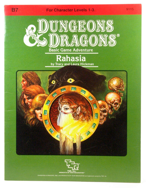 Rahasia (Dungeons & Dragons module B7), by Laura Hickman, Hickman, Tracy  