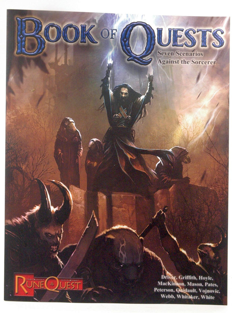 Book of Quests (RuneQuest, TDM101), by Pete Nash  