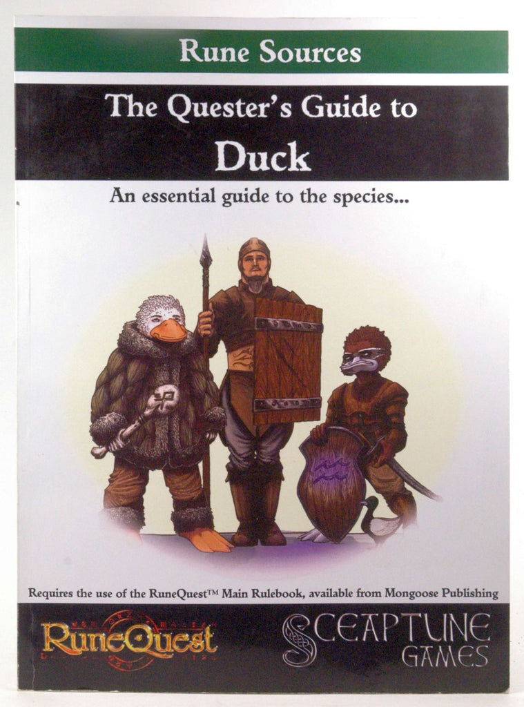 The Quester's Guide to Duck (Rune Sources), by Bancroft, Tim  
