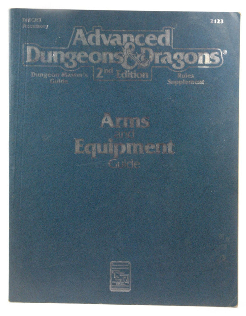 Arms & Equipment Guide (AD&D 2nd Ed Rules Supplement, DMGR3), by TSR Staff  