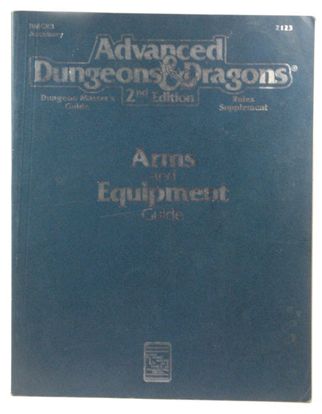 Arms & Equipment Guide (AD&D 2nd Ed Rules Supplement, DMGR3), by TSR Staff  