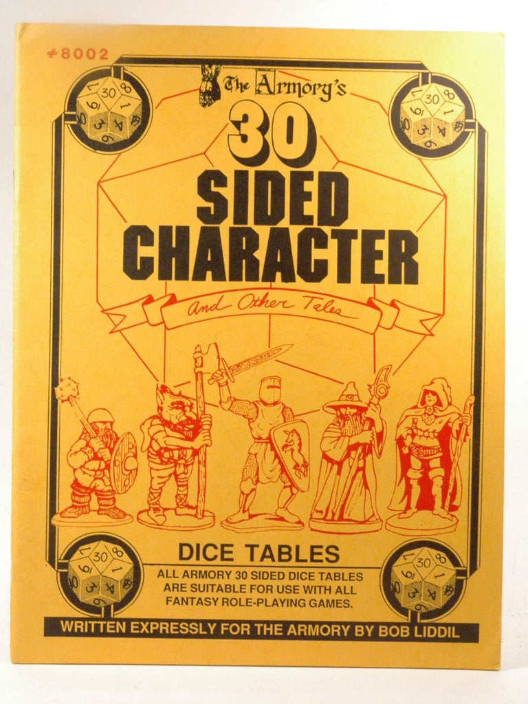 30 Sided Character and Other Tales, by Bob Liddil  