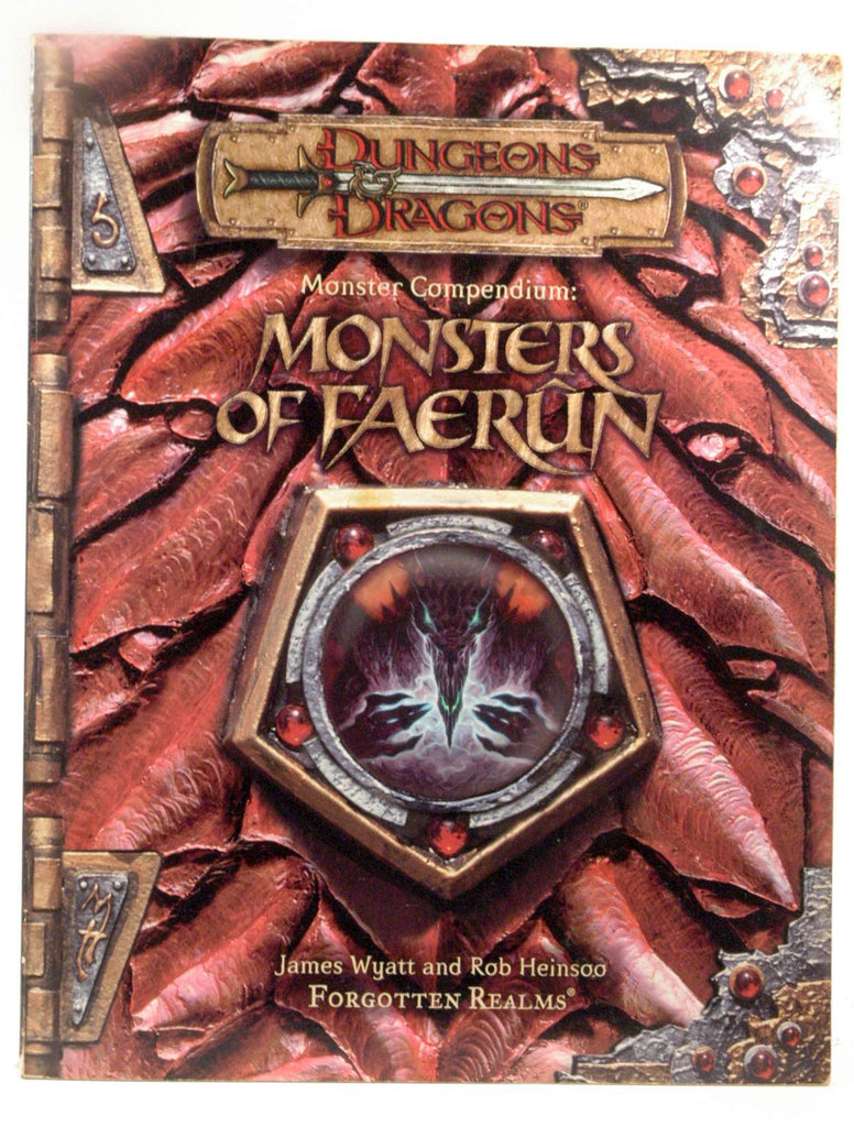 Monster Compendium: Monsters of Faerun (Dungeon & Dragons d20 3.5 Fantasy Roleplaying), by Heinsoo, Rob, Wyatt, James  