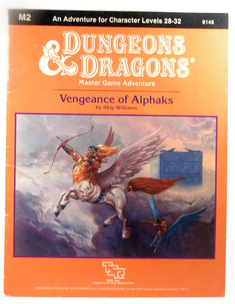 Vengeance of Alphaks (Dungeons and Dragons Master Module M2), by Williams, Skip  