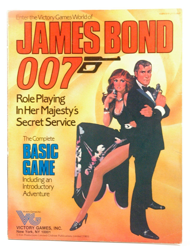 James Bond 007 RPG: Basic Game (book), by Gerard Christopher Klug  