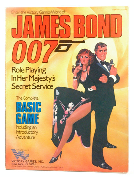 James Bond 007 RPG: Basic Game (book), by Gerard Christopher Klug  