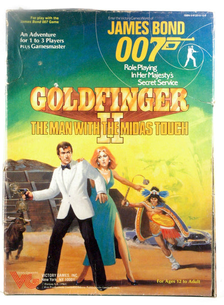 Goldfinger II - The Man With The Midas Touch (James Bond 007 RPG) [BOX SET], by Robert Kern  